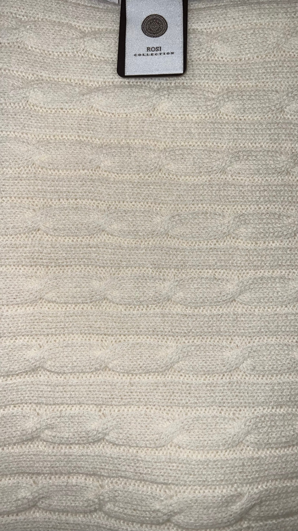 Rosi Collection Strickschal DAKOTA Ecru
