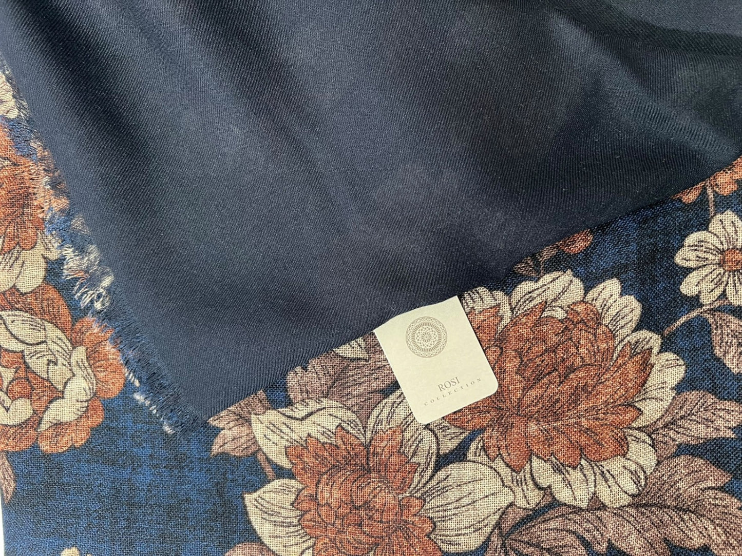 Rosi Collection Tuch VAIL Gemustert Blau