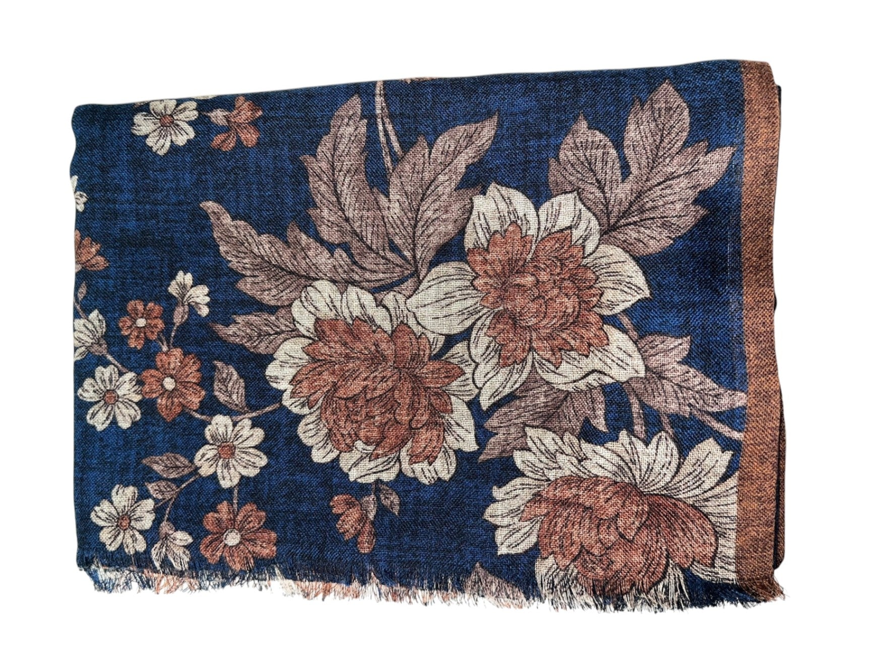 Rosi Collection Tuch VAIL Gemustert Blau