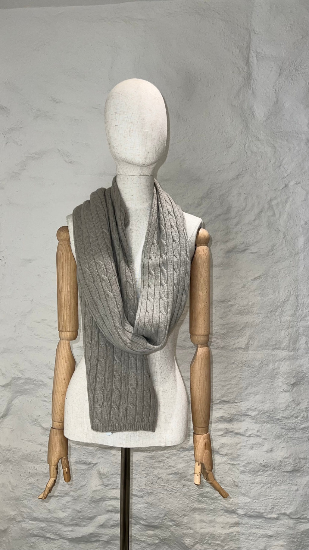 Rosi Collection Strickschal DAKOTA Grau