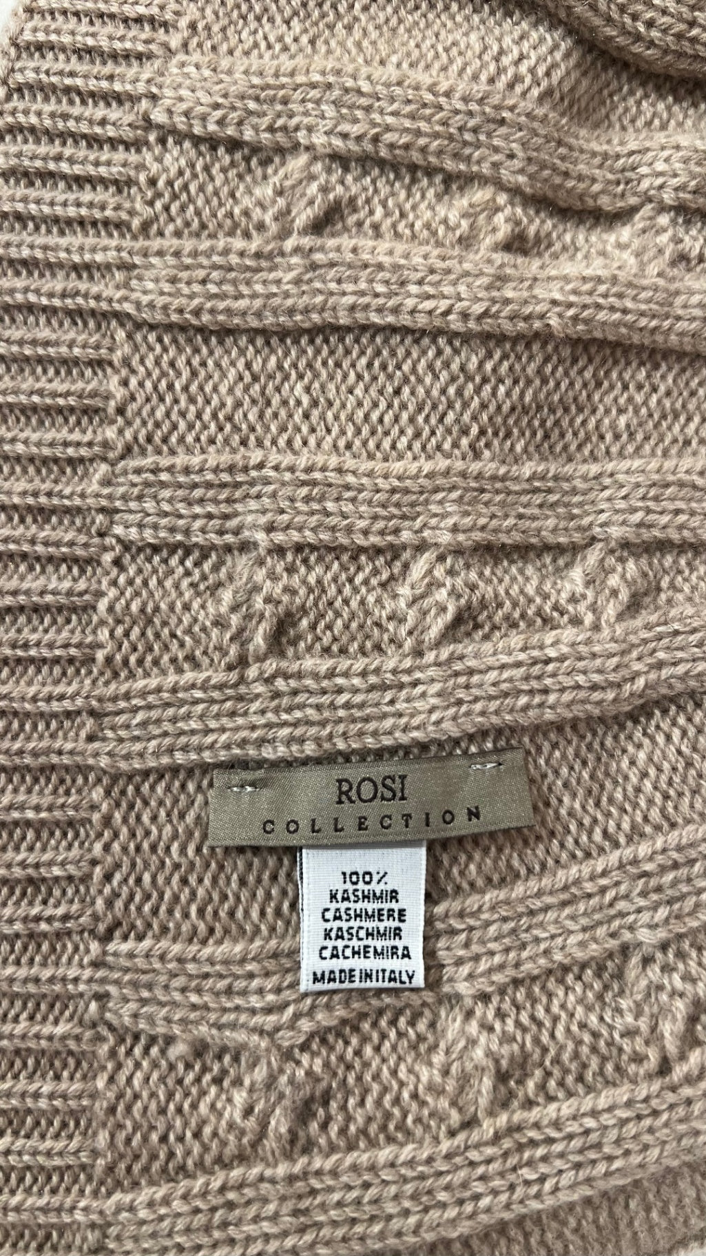 Rosi Collection Strickmütze LORY Taupe