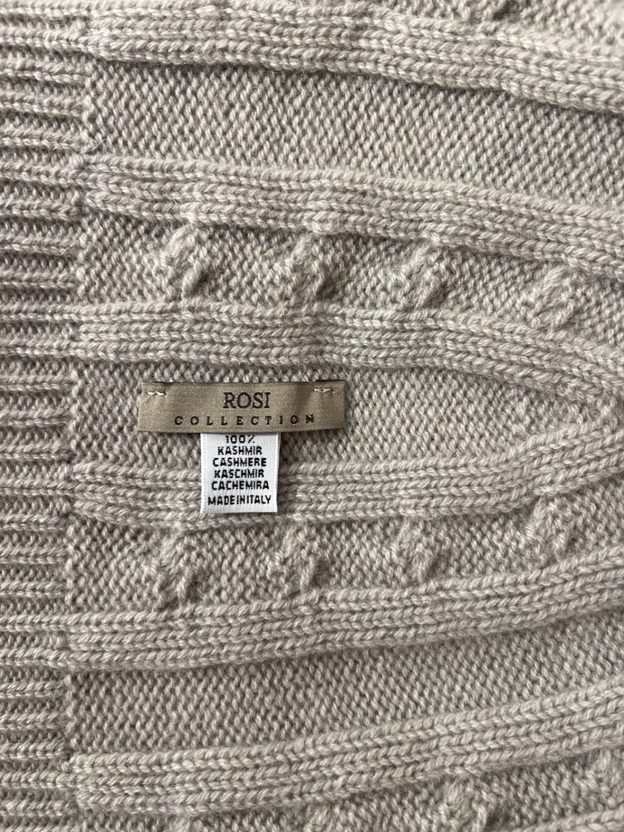 Rosi Collection Strickmütze LORY Grau