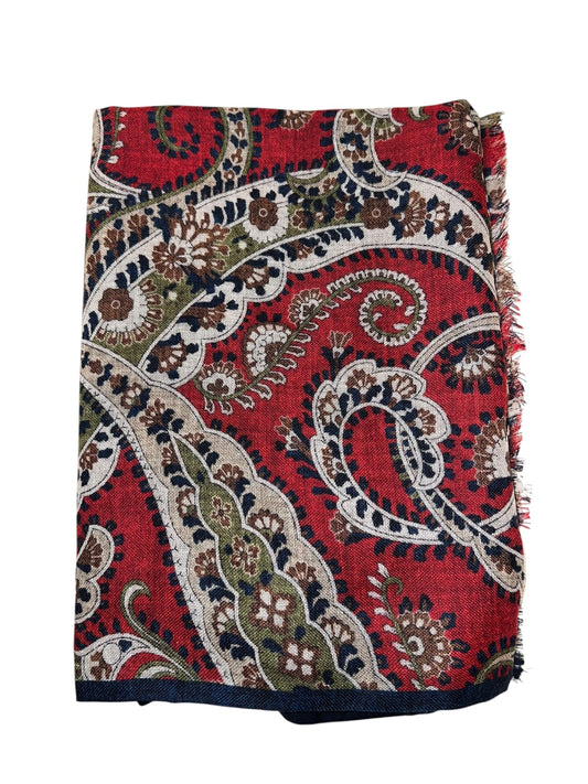 Rosi Collection Tuch VAIL Gemustert Rot