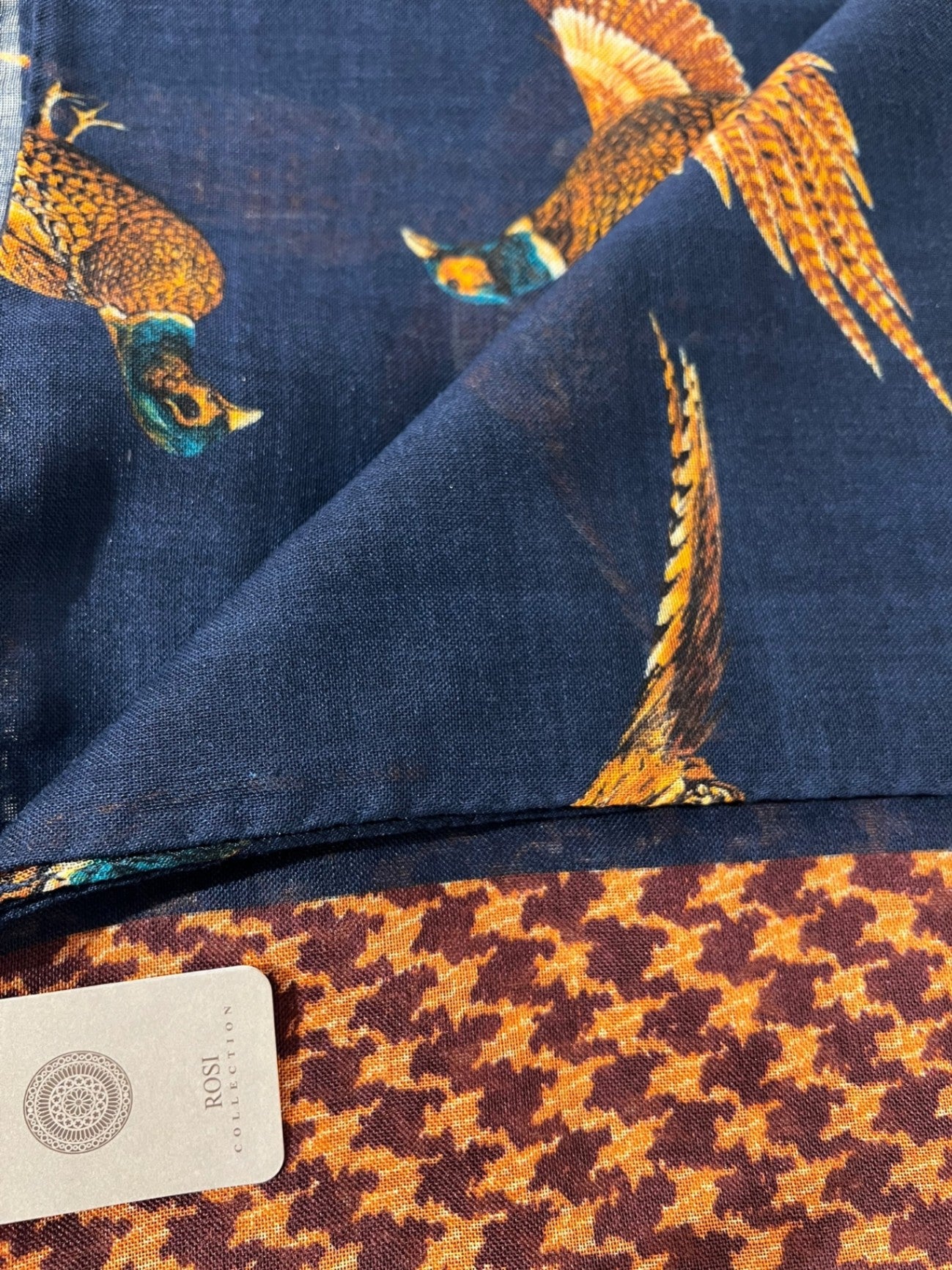 Rosi Collection Tuch GRIVOLA Fasan Blau