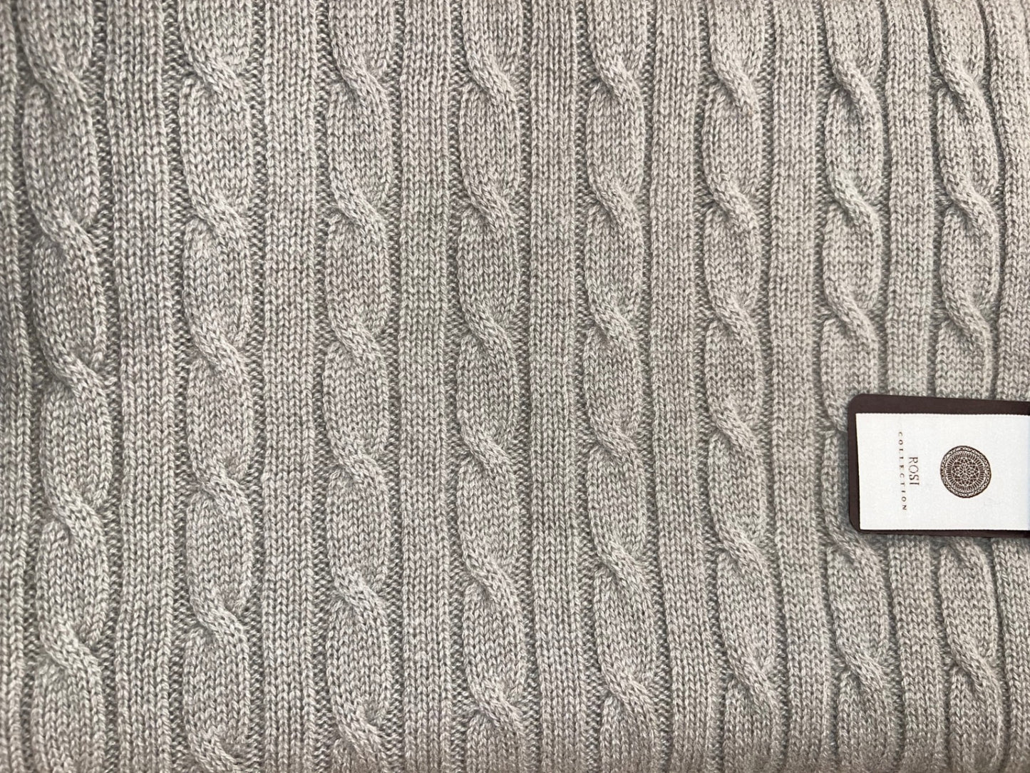 Rosi Collection Strickschal DAKOTA Grau