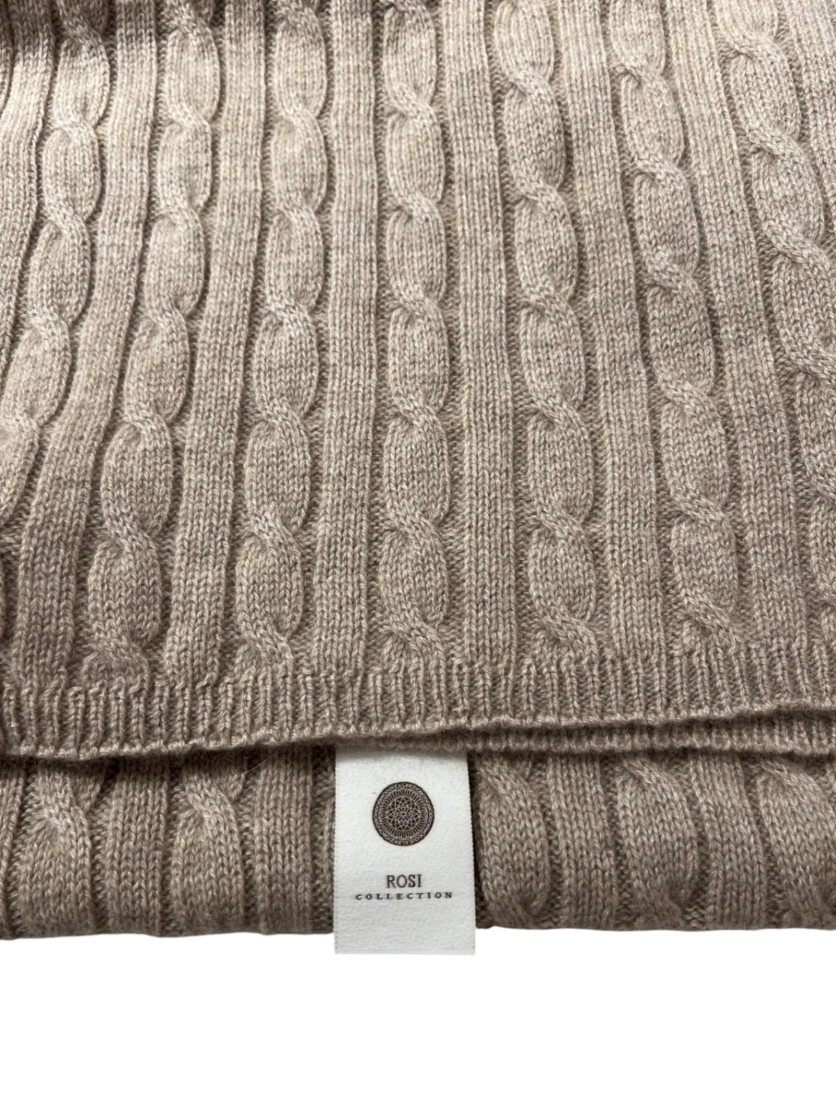 Rosi Collection Strickschal DAKOTA Taupe
