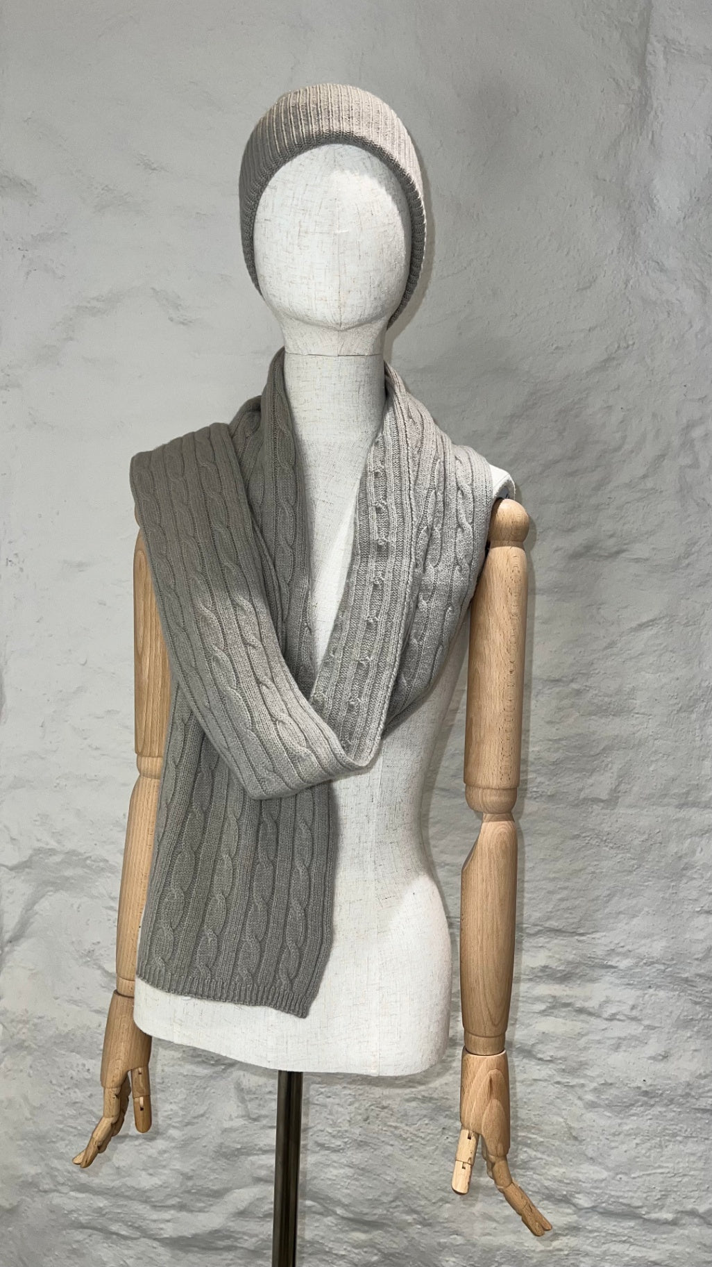 Rosi Collection Strickschal DAKOTA Grau