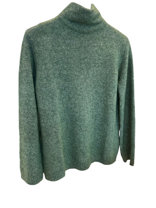 Kangra Rollkragenpullover Moosgrün