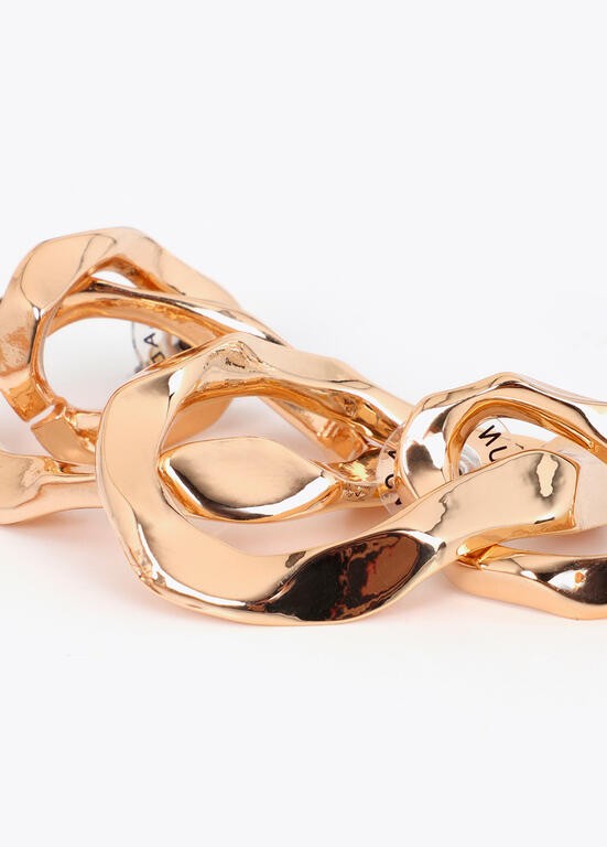 Lola Casademunt Ohrring strukturiert "Washer" Gold