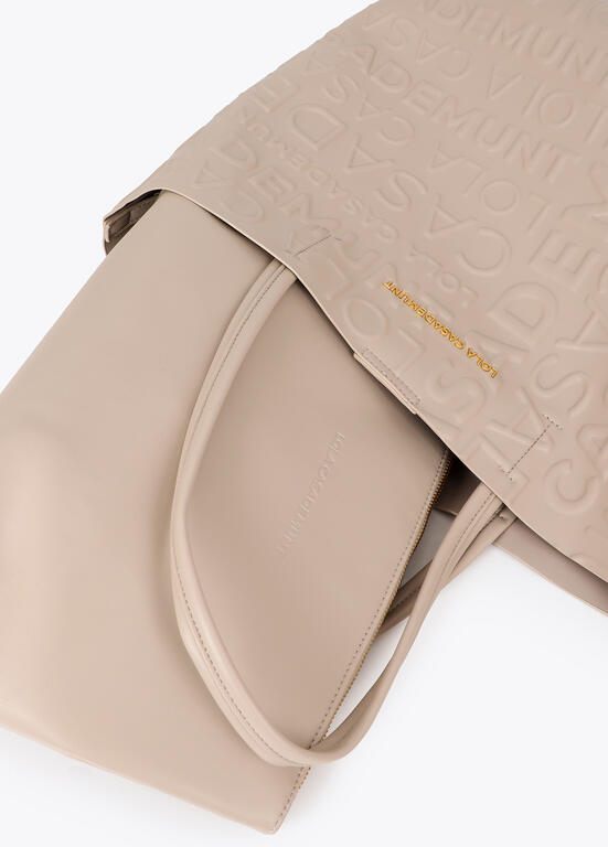 Lola Casademunt Basic Shopper Taupe