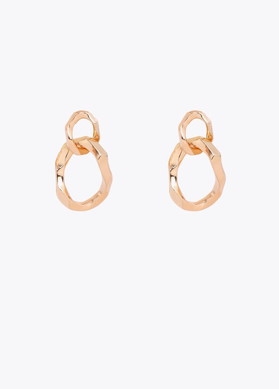 Lola Casademunt Ohrring strukturiert "Washer" Gold