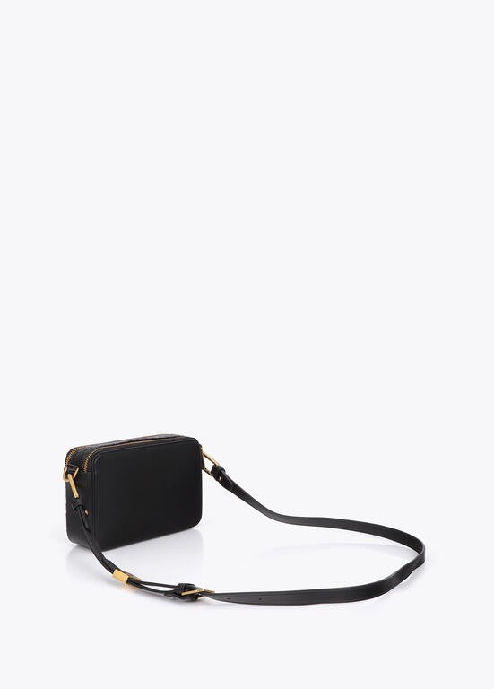 Lola Casademunt Crossbody-Bag geflochten Schwarz