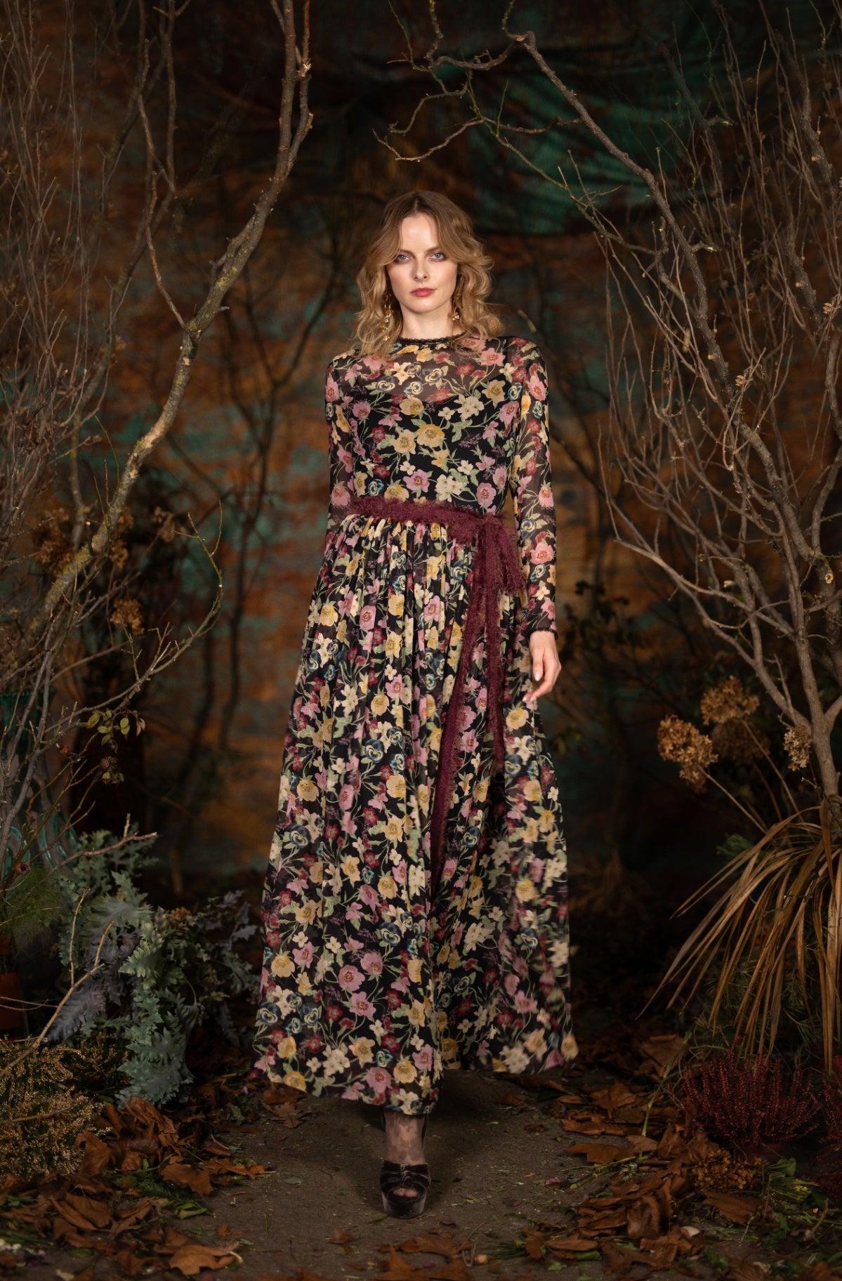 Lena Hoschek Lady Chaturly Maxi Kleid