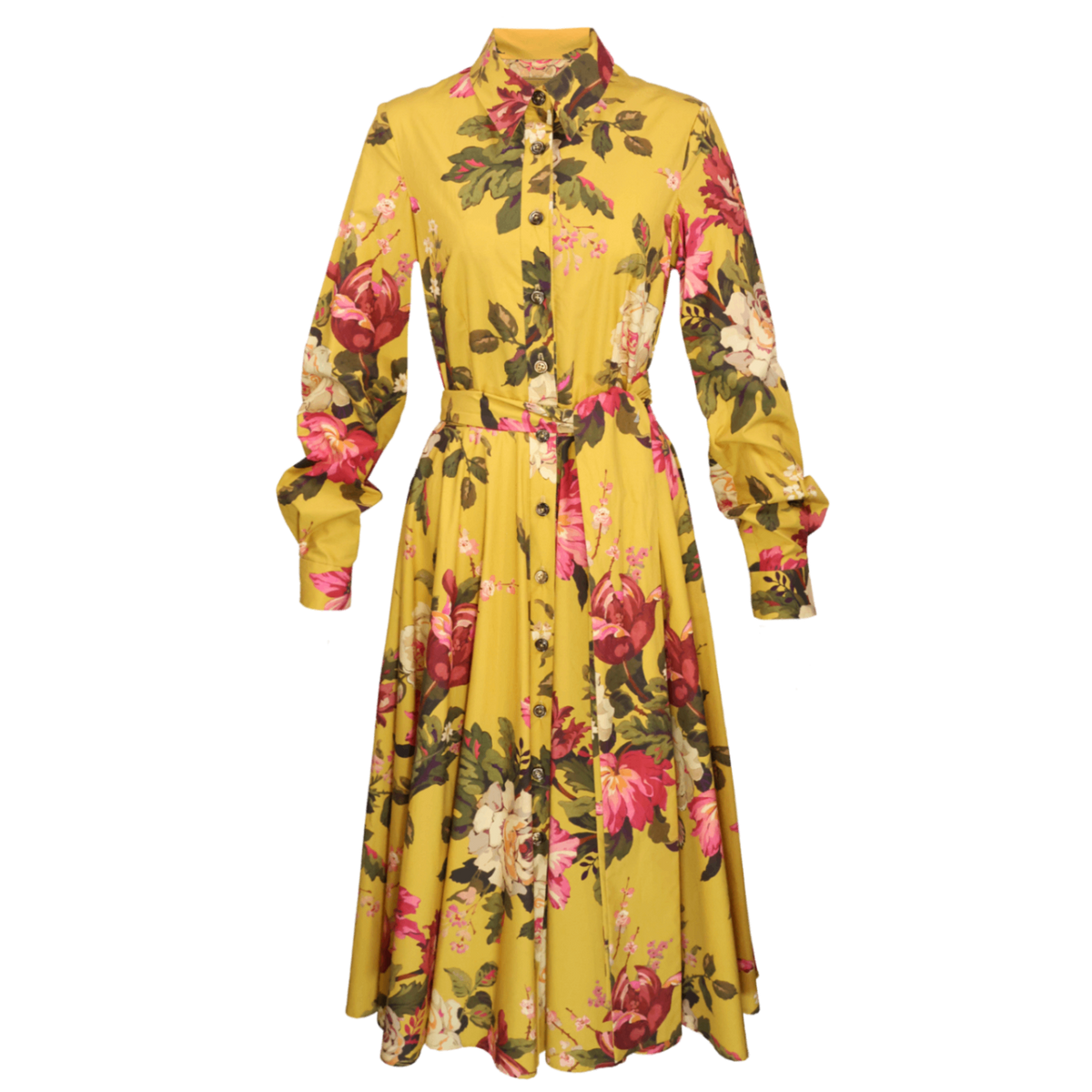 Lena Hoschek Freya Kleid Mustard
