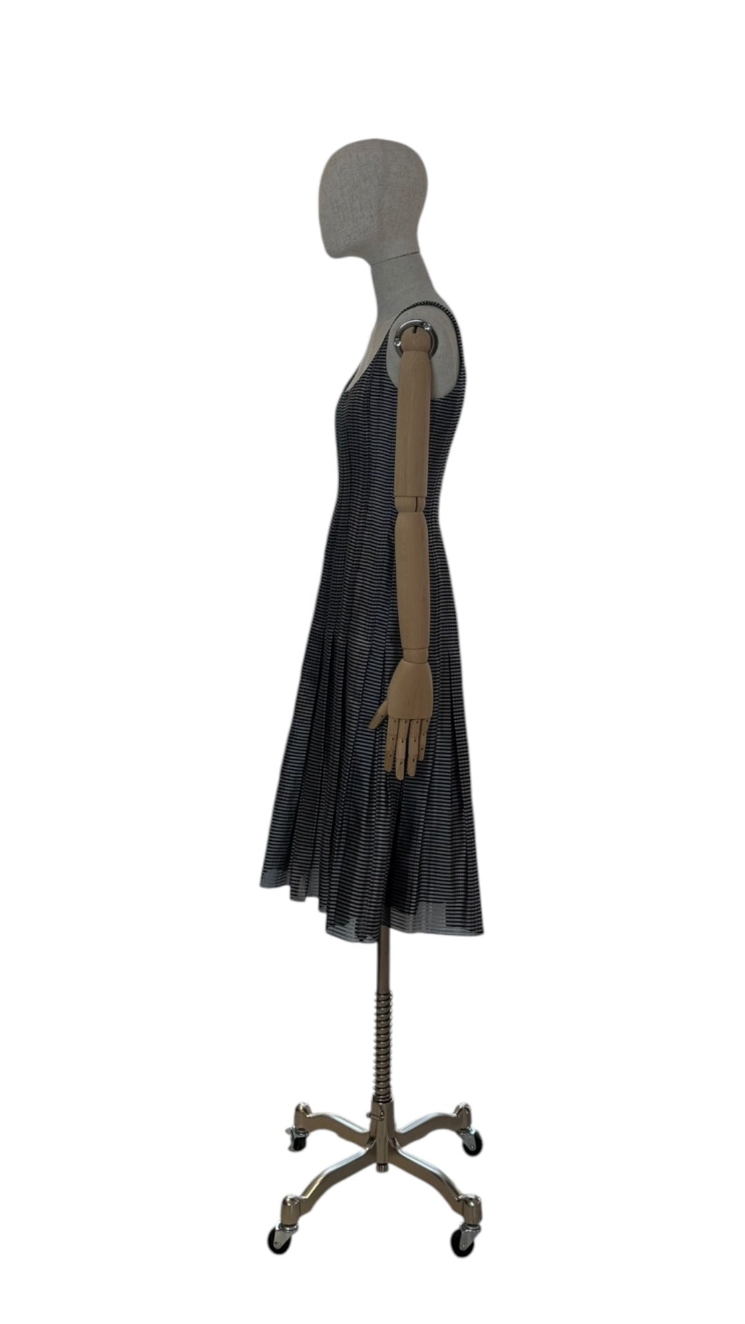 Pre-Loved Akris Punto Kleid gestreift