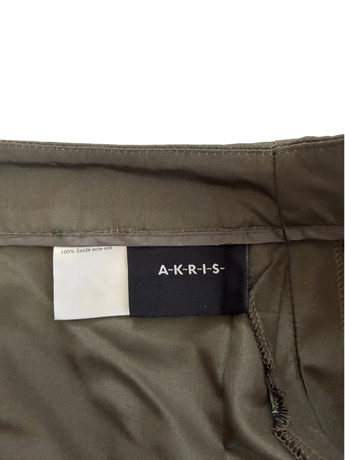 Pre-Loved AKRIS Hose Oliv