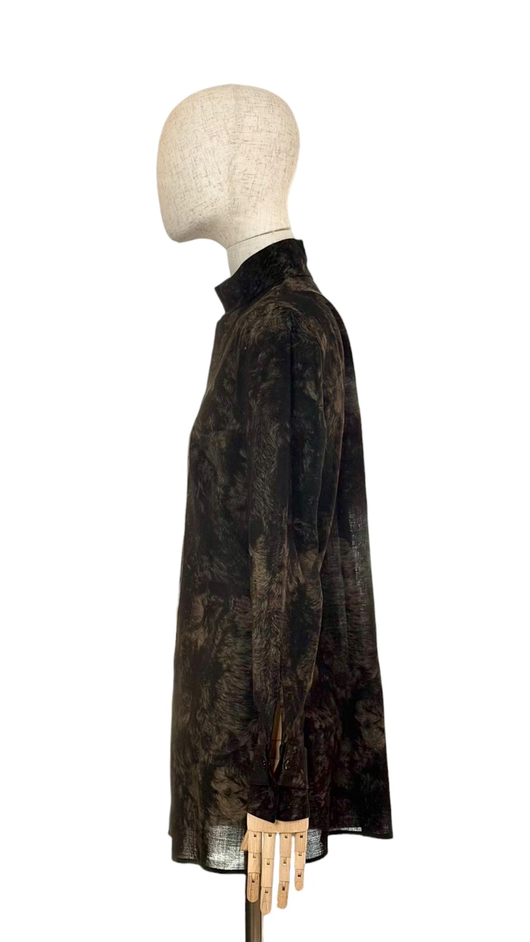 Pre-Loved AKRIS Tunika marmoriert