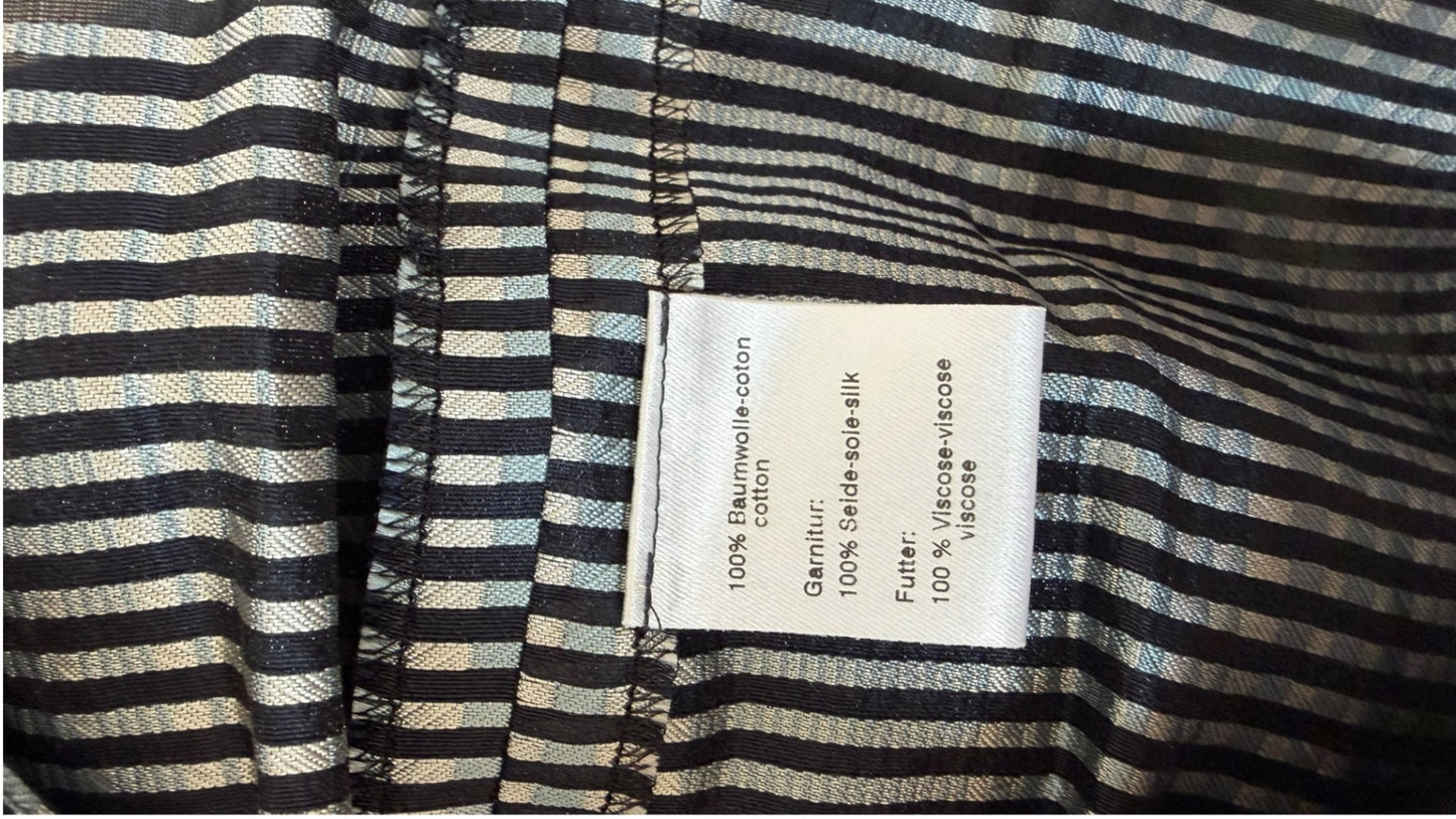 Pre-Loved Akris Punto Kleid gestreift