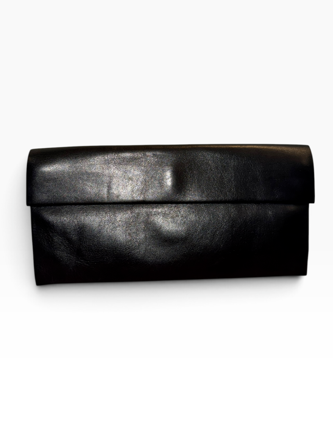 Pre-Loved Jil Sander Envelope Clutch Schwarz