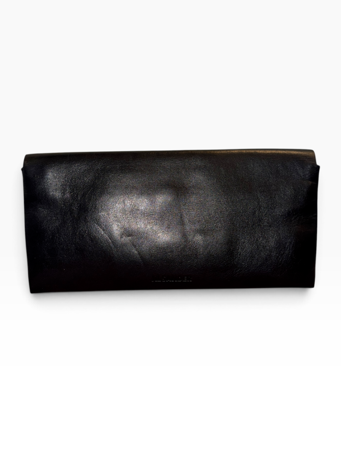 Pre-Loved Jil Sander Envelope Clutch Schwarz