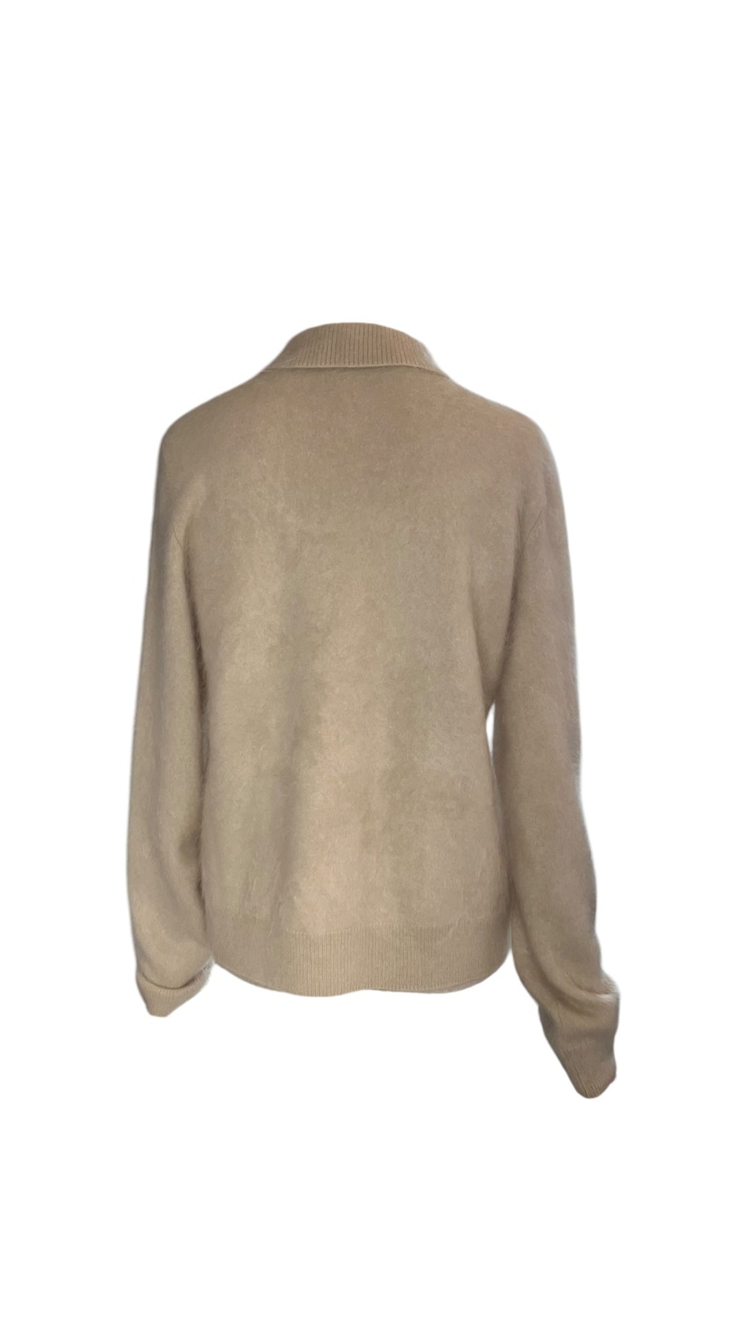 Pre-Loved Iris von Arnim Kaschmir-Strickjacke ELYN, beige