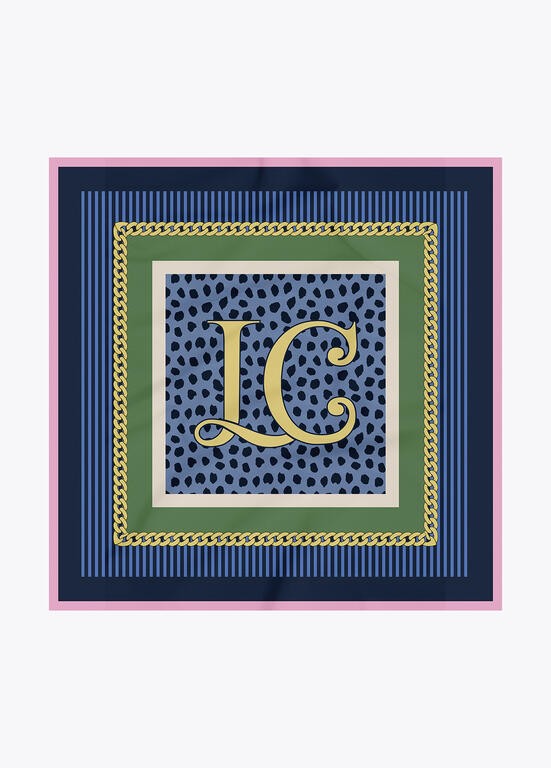 Lola Casademunt Tuch mit LC Signatur, 90 x 90 cm