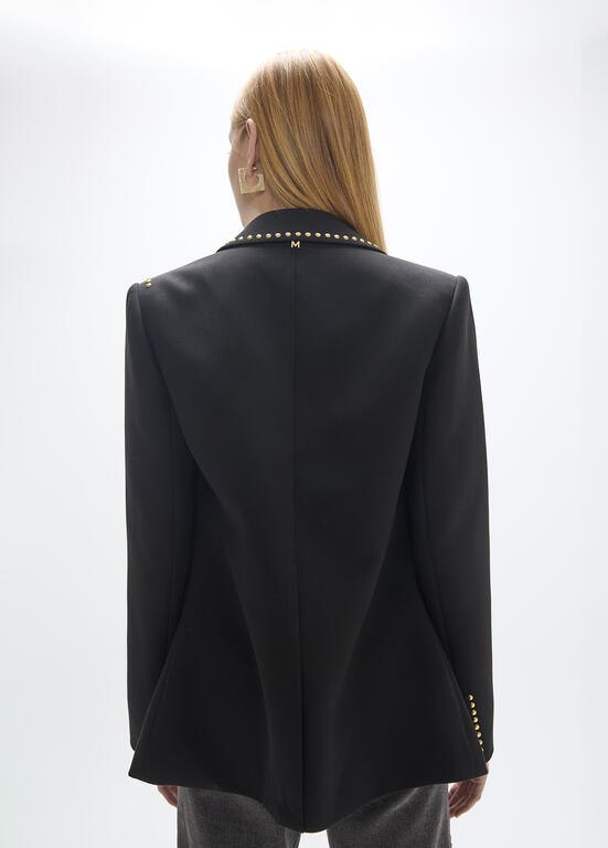 Lola Casademunt Blazer mit Nieten & Paillettenmotiven
