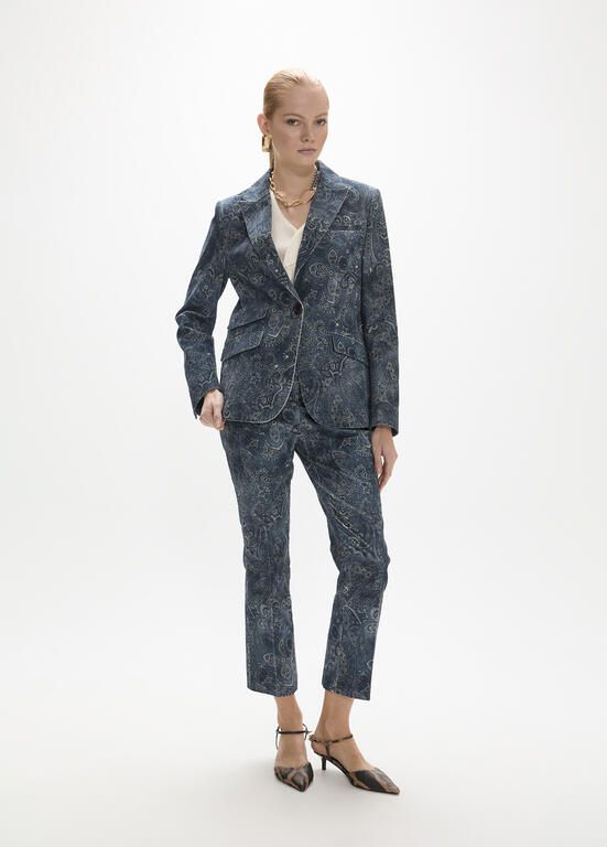 Lola Casademunt Blazer mit Paisleyprint