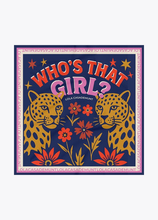 Lola Casademunt Tuch Who's That Girl 90 x 90 cm