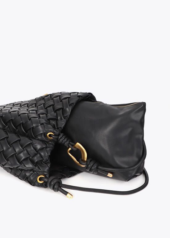 Lola Casademunt Shopper in geflochtener Lederoptik