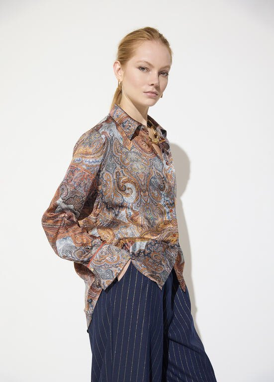 Lola Casademunt Bluse mit Paisleyprint