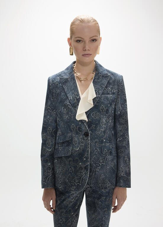 Lola Casademunt Blazer mit Paisleyprint