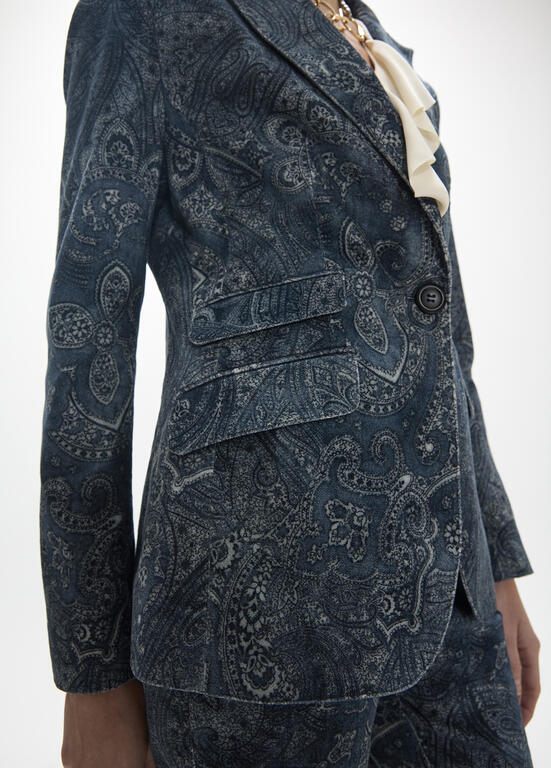 Lola Casademunt Blazer mit Paisleyprint