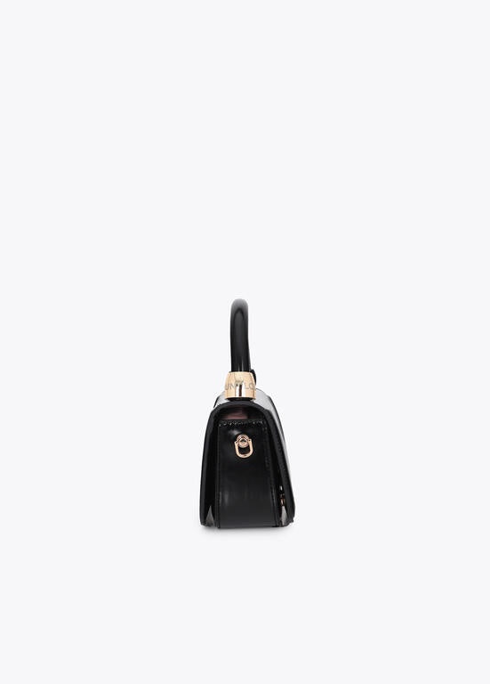 Lola Casademunt Top Handle Bag mit Golddetail, Schwarz