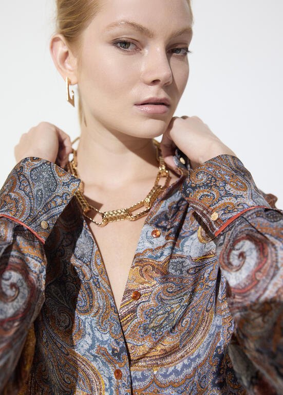 Lola Casademunt Bluse mit Paisleyprint