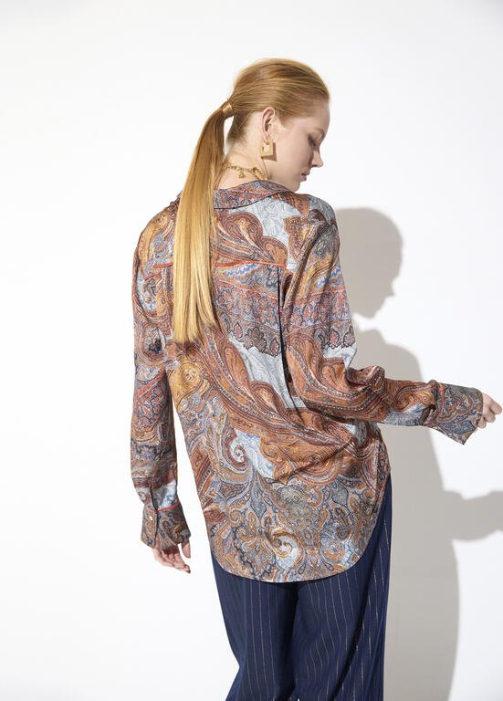 Lola Casademunt Bluse mit Paisleyprint