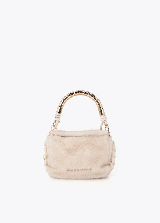 Lola Casademunt Felltasche Ecru