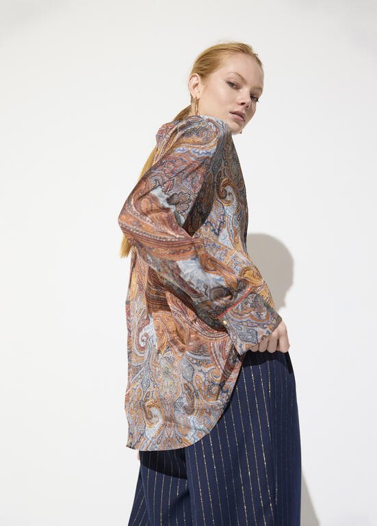 Lola Casademunt Bluse mit Paisleyprint