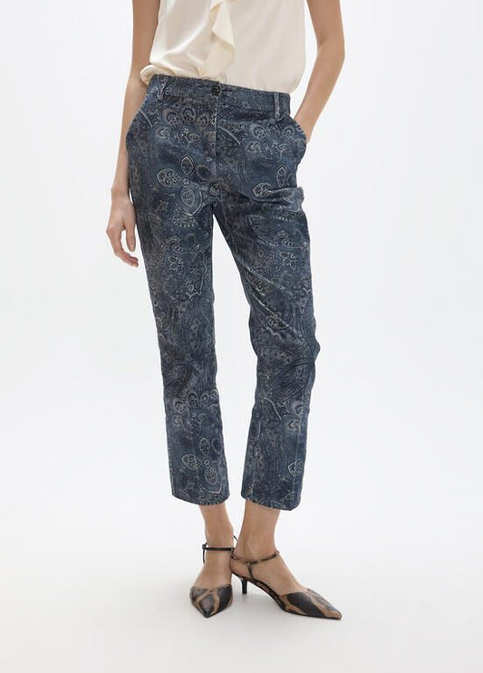Lola Casademunt Hose mit Paisleyprint