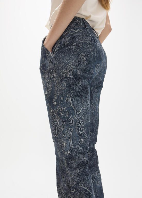 Lola Casademunt Hose mit Paisleyprint