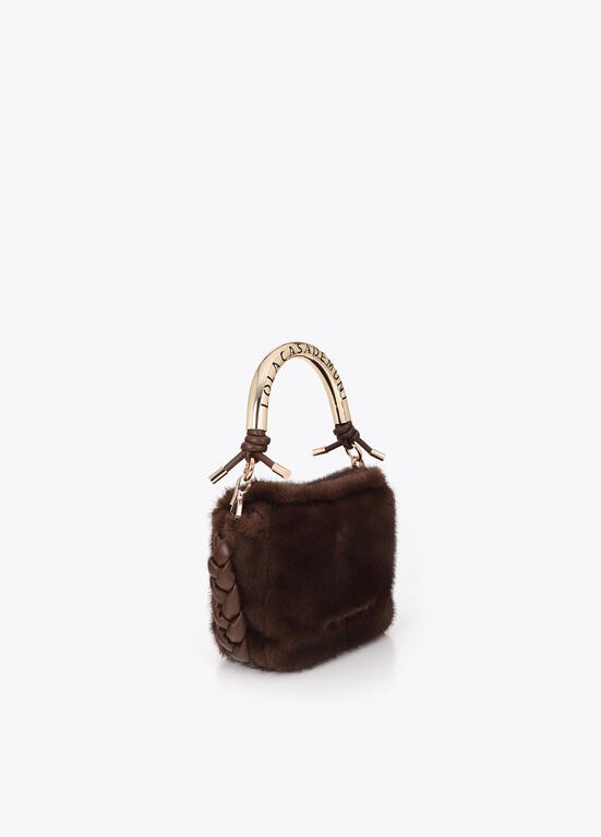 Lola Casademunt Felltasche Braun