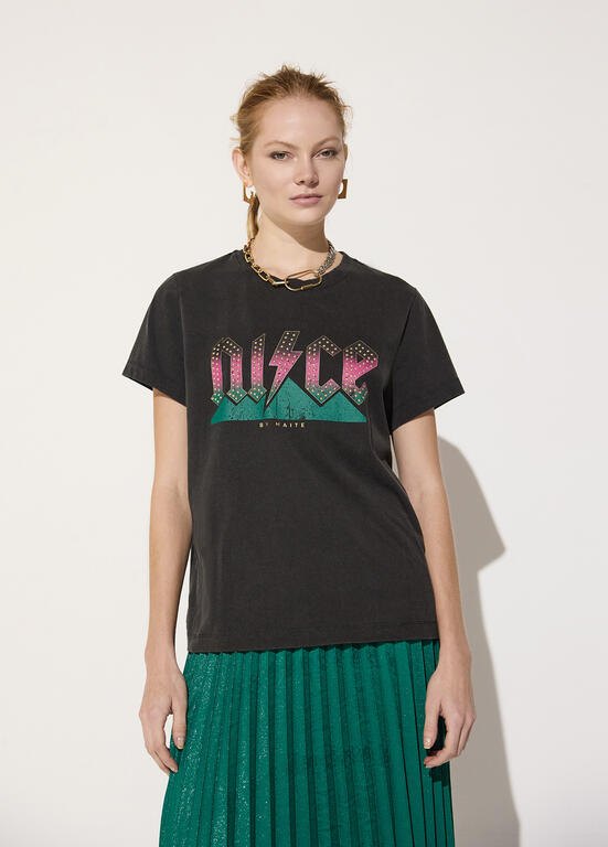 Lola Casademunt T-Shirt mit Rundhalsausschnitt Nice