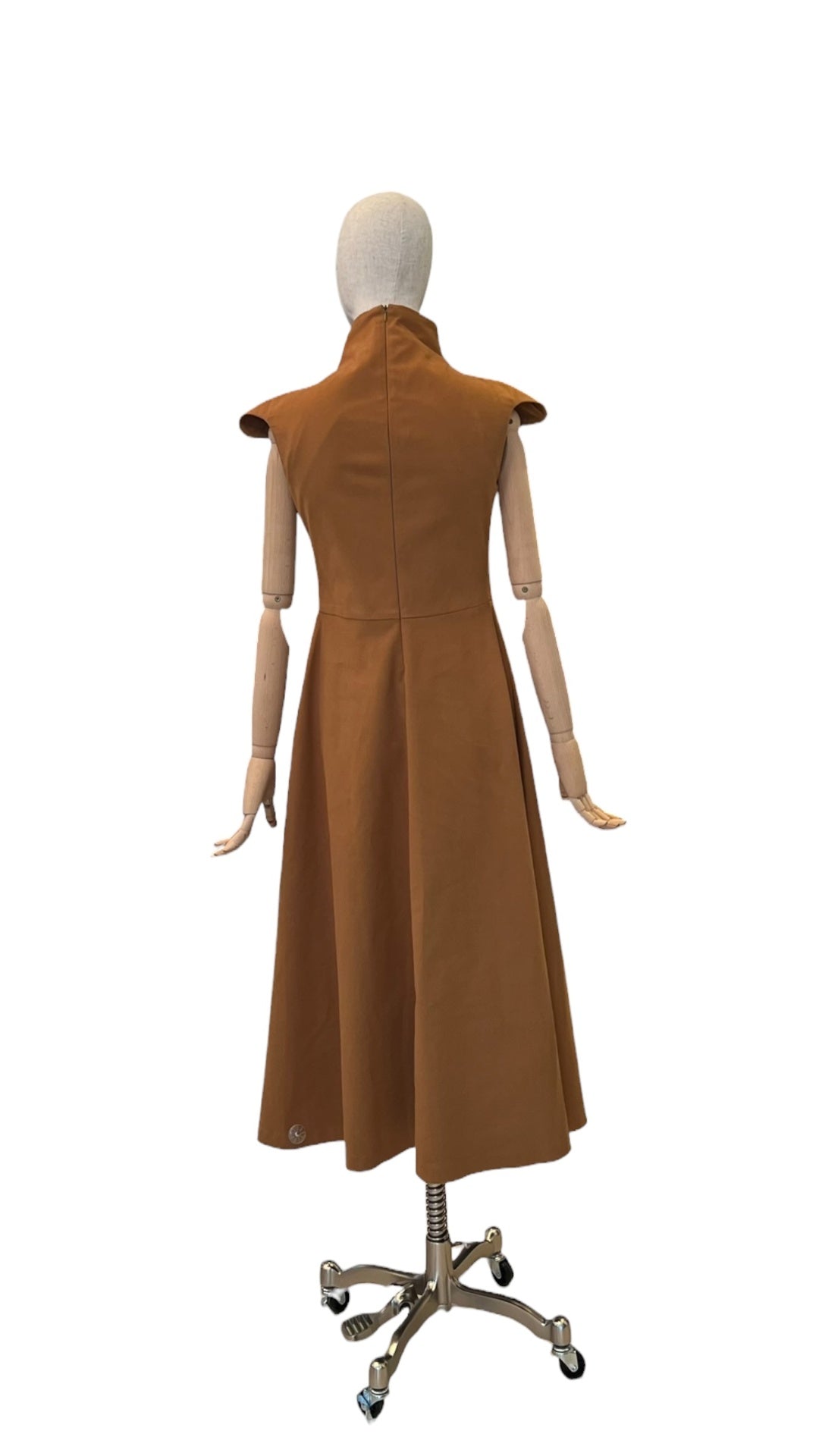Giovanna Nicolai Mididress Turtleneck Beige N116