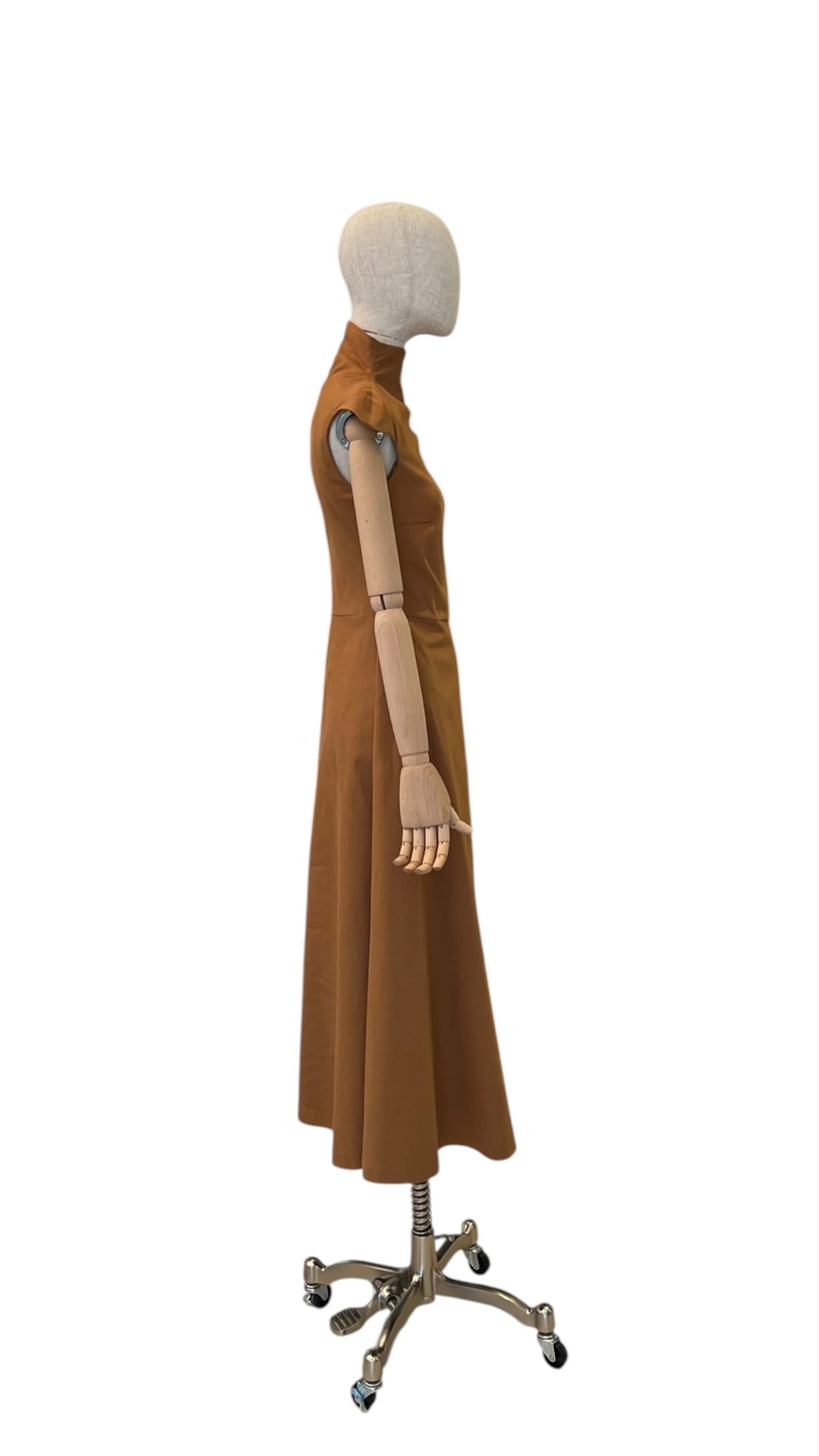 Giovanna Nicolai Mididress Turtleneck Beige N116