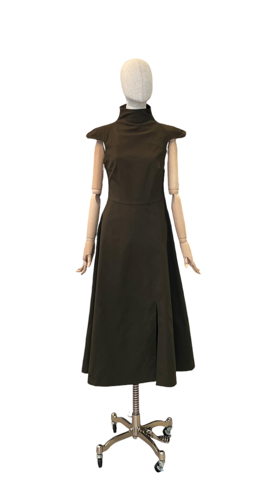 Giovanna Nicolai Mididress Turtleneck Grün N116