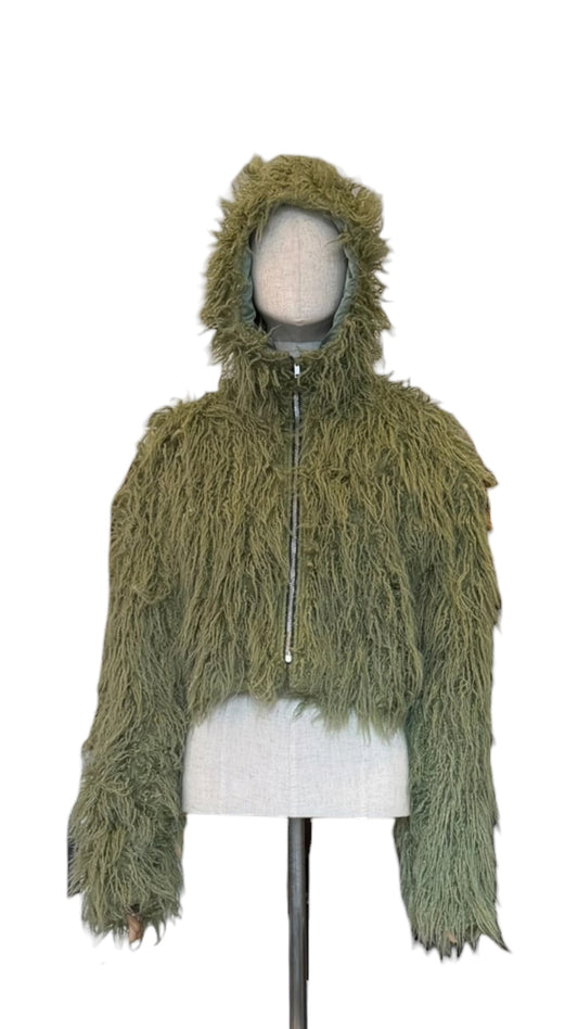 Giovanna Nicolai Long-Pile Jacke