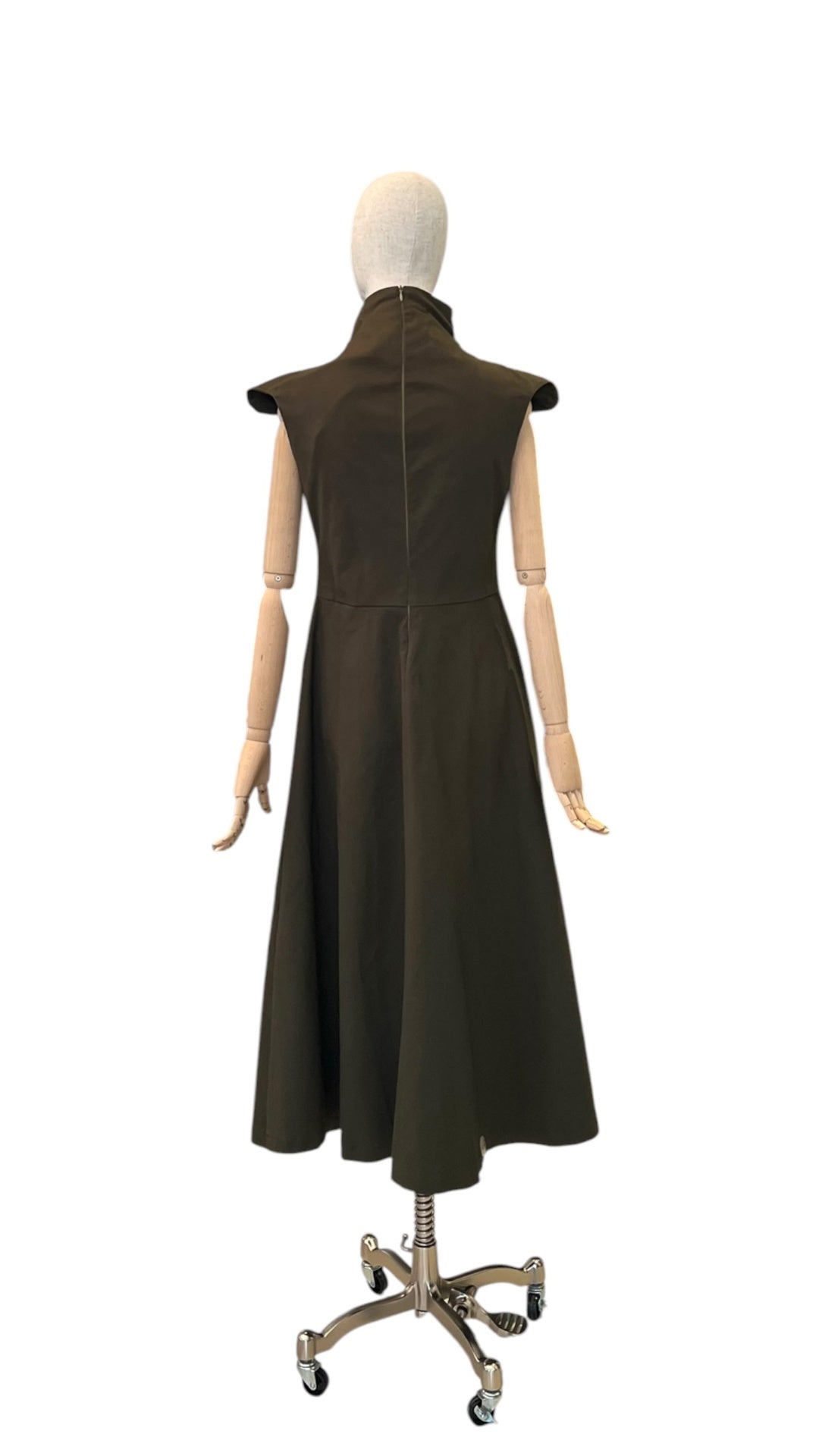 Giovanna Nicolai Mididress Turtleneck Grün N116