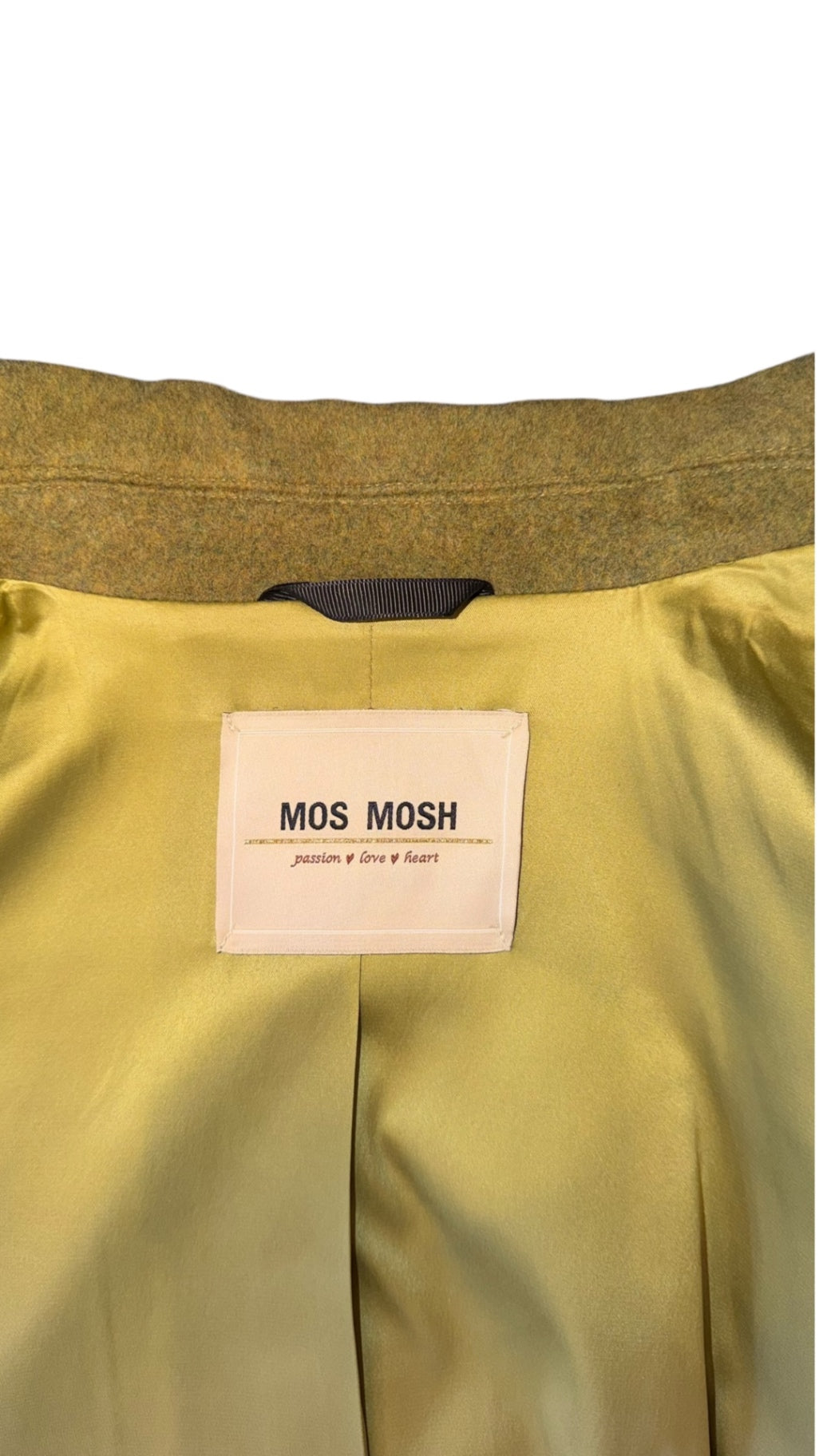 Pre-Loved Mos & Mosh Mantel Olivgrün