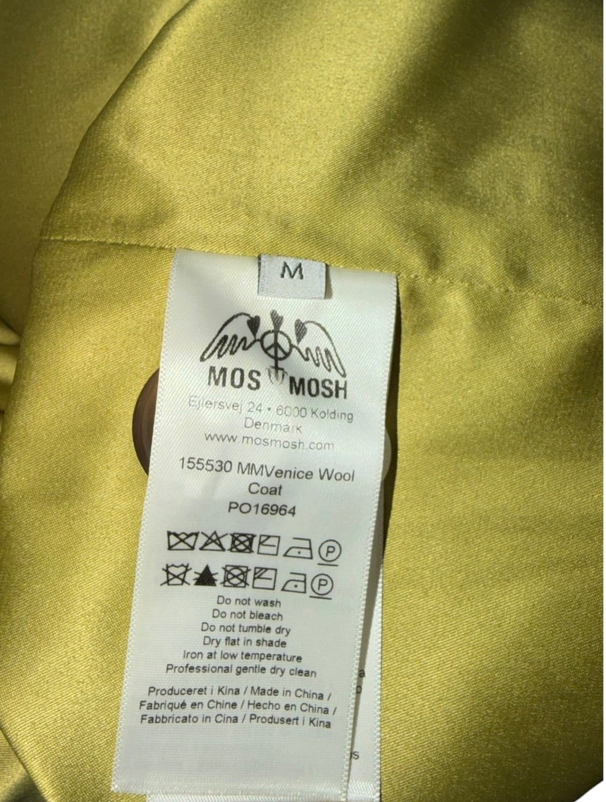 Pre-Loved Mos & Mosh Mantel Olivgrün