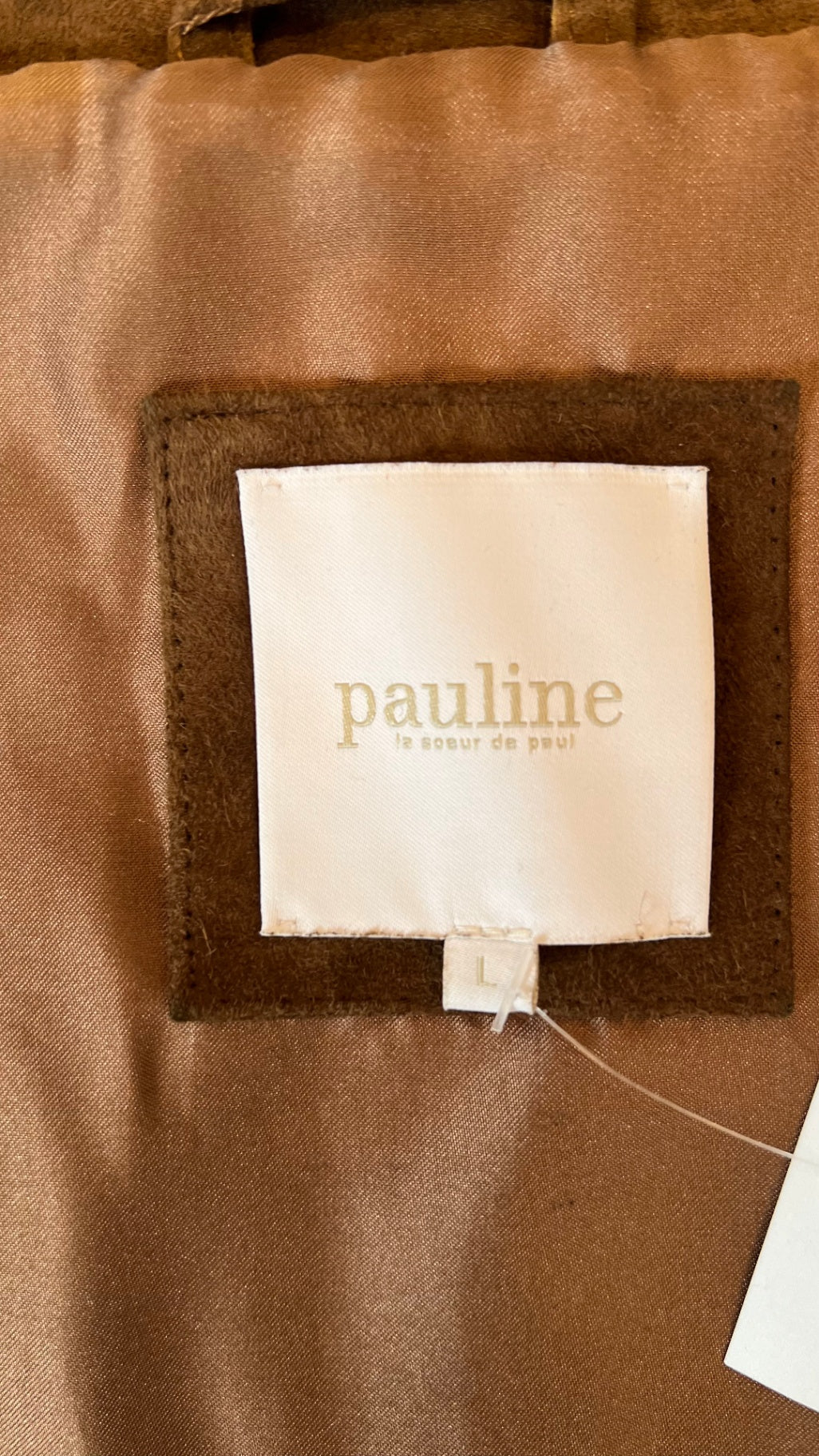 Pre-Loved pauline Wildlederjacke